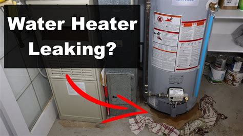 hot water heater leaking from side panel|Why Your Water Heater is Leaking & What to Do